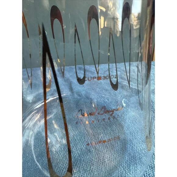 Vintage David Douglas Flameproof Glass Coffee Carafe 8 Cup MCM Gold - Picture 3 of 11